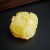 蜜蜡牡丹花吊坠-红掌柜珠宝
