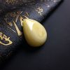 蜜蜡吊坠-红掌柜