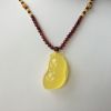 波罗的海天然柠檬黄蜜蜡吊坠-红掌柜