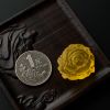 金包蜜鸡油黄蜜蜡吊坠-红掌柜