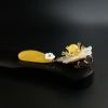 银镀金镶天然金包蜜蜜蜡两用款-红掌柜