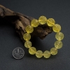 天然鸡油黄金绞蜜回纹珠手串-红掌柜