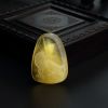 波罗的海天然金绞蜜柠檬黄蜜蜡狮子吊坠 - 红掌柜