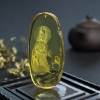 波罗的海满天星金珀观音吊坠-红掌柜