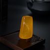 鸡油红蜜蜡吊坠-红掌柜