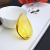 金绞蜜鸡油黄蜜蜡随形吊坠 - 红掌柜