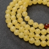 8mm波罗的海天然鸡油黄蜜蜡佛珠-红掌柜
