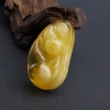 天然鸡油黄蜜蜡葫芦吊坠 - 红掌柜