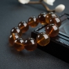 21mm棕珀手串 - 红掌柜