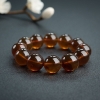 缅甸20mm棕珀手串 - 红掌柜