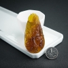 天然缅甸棕珀观音吊坠-红掌柜