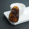 缅甸棕珀龙马精神吊坠-红掌柜