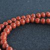 柿子红南红108手念珠-红掌柜