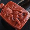柿子红南红挂坠-红掌柜