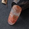 南红瑞兽挂坠-红掌柜