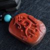 南红仿古龙挂件-红掌柜
