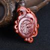 南红凤牌吊坠 - 红掌柜