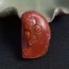 南红貔貅牌吊坠-红掌柜珠宝