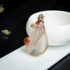 川料冻料南红赫赫有名吊坠-红掌柜