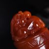 南红兽杯吊坠-红掌柜