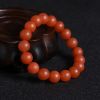 11.5mm南红单圈手串-红掌柜
