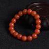 12mm雷波南红手串-红掌柜