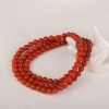 柿子红南红108佛珠 - 红掌柜