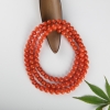 10.5mm柿子红南红108佛珠-红掌柜