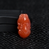 樱桃红南红貔貅吊坠-红掌柜