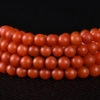 保山玫瑰红南红108佛珠-红掌柜