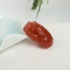樱桃红南红貔貅吊坠-红掌柜