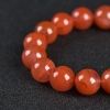天然南红圆珠手串-红掌柜