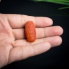 天然南红回纹桶珠挂坠-红掌柜
