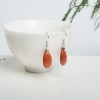 天然南红随形耳坠-红掌柜