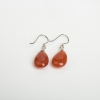 樱桃红南红随形耳坠-红掌柜