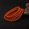 柿子红南红多圈手串-红掌柜