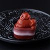 红白料南红摆件-红掌柜