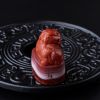 川料南红貔貅摆件-红掌柜