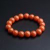 11mm柿子红南红手串-红掌柜