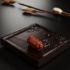 柿子红南红貔貅吊坠-红掌柜