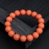满肉柿子红手串-红掌柜珠宝
