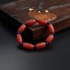 川料柿子红手链-红掌柜