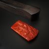 川料天然玫瑰红南红吊坠-红掌柜