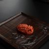 南红龙头吊坠-红掌柜