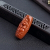 柿子红南红桶珠-红掌柜