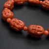 南红佛头手串-红掌柜