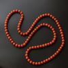 南红圆珠长项链 - 红掌柜