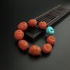樱桃红南红佛头手串 - 红掌柜