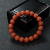10.5mm柿子红南红手串-红掌柜