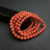 6mm保山天然南红佛珠-红掌柜